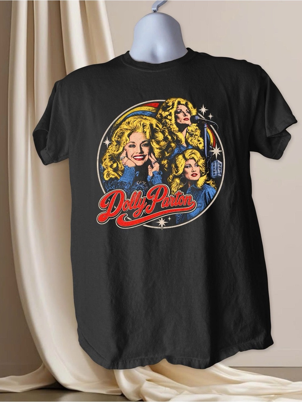 Dolly Parton Retro 80s Country Music T-shirt